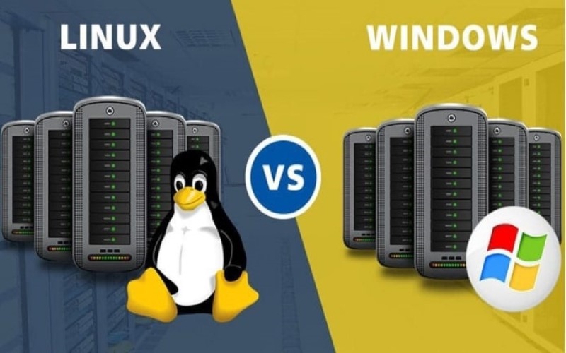 تفاوت سرور مجازی لینوکس و ویندوز