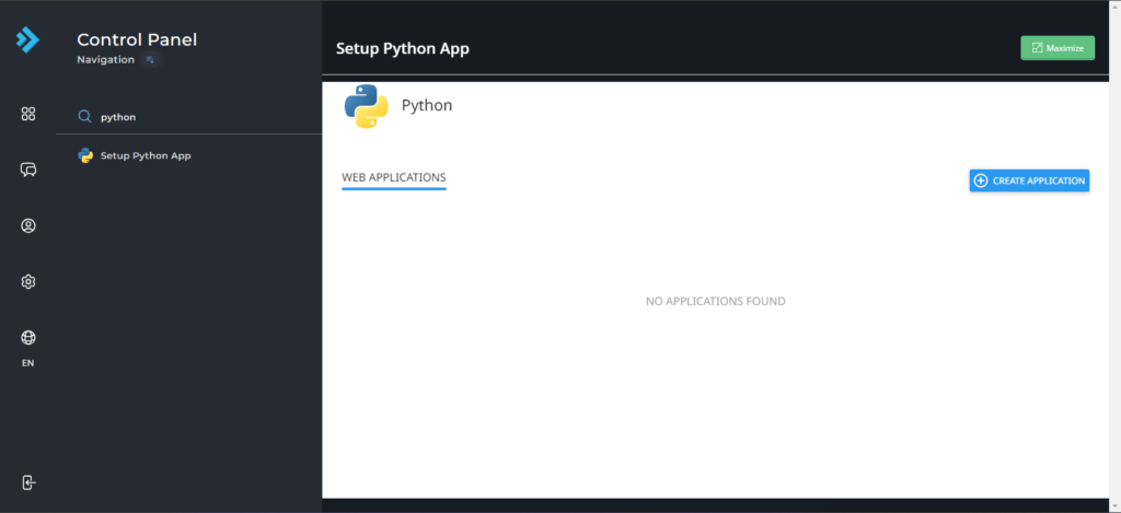 Python DirectAdmin ServerClick